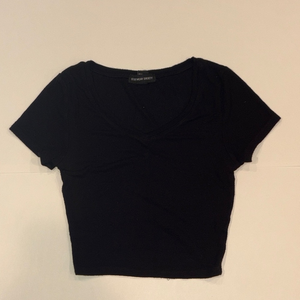 Forever 21 Black Crop Top